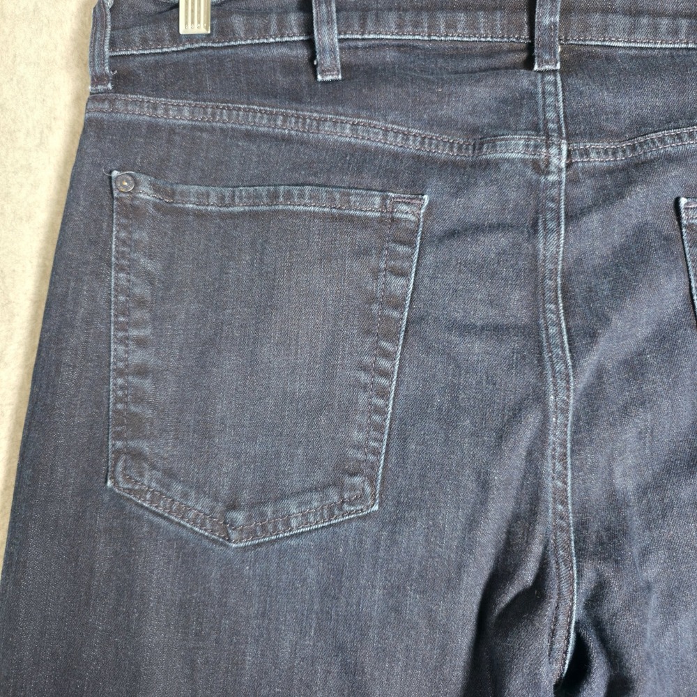7 For All Mankind Slimmy Luxe Performance Jeans Mens 38 Dark Indigo Slim Fit - Picture 13 of 13